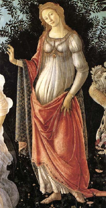 Sandro Botticelli Details of Primavera-Spring